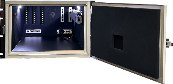 LBX2001 RACK MOUNTED RF SHIELDED TEST ENCLOSURE LabiFix RF Shield Box - View 2 of 13
