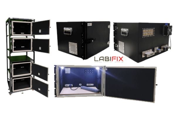 CUSTODIA DI ISOLAMENTO RF LBX4700 CON ECCELLENTI PRESTAZIONI DI SCHERMATURA LabiFix RF Shield Box - Vista 3 di 11