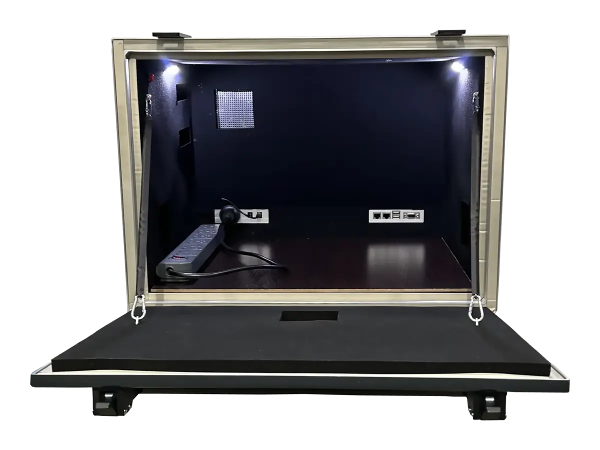 LBX3200 SWING-DOWN FRONT DOOR LOADING RF SHIELDED CHAMBER LabiFix RF Shield Box - View 4 of 9