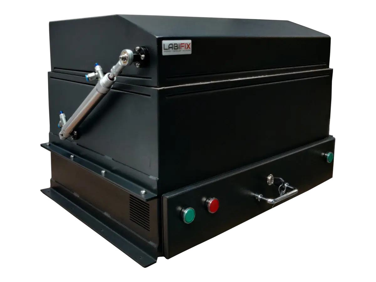 CONTENITORE DI TEST SCHERMATO RF PNEUMATICO LBX3080 LabiFix RF Shield Box - Vista 4 di 11