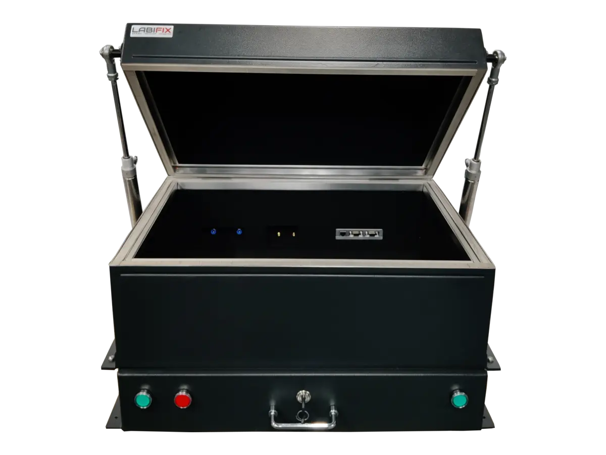 CONTENITORE DI TEST SCHERMATO RF PNEUMATICO LBX3080 LabiFix RF Shield Box - Vista 5 di 11